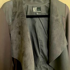 Kut From Kloth size small Grey cropped Jacket lightweight flattering